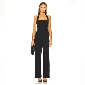 All The Ways Amalie Jumpsuit in Black